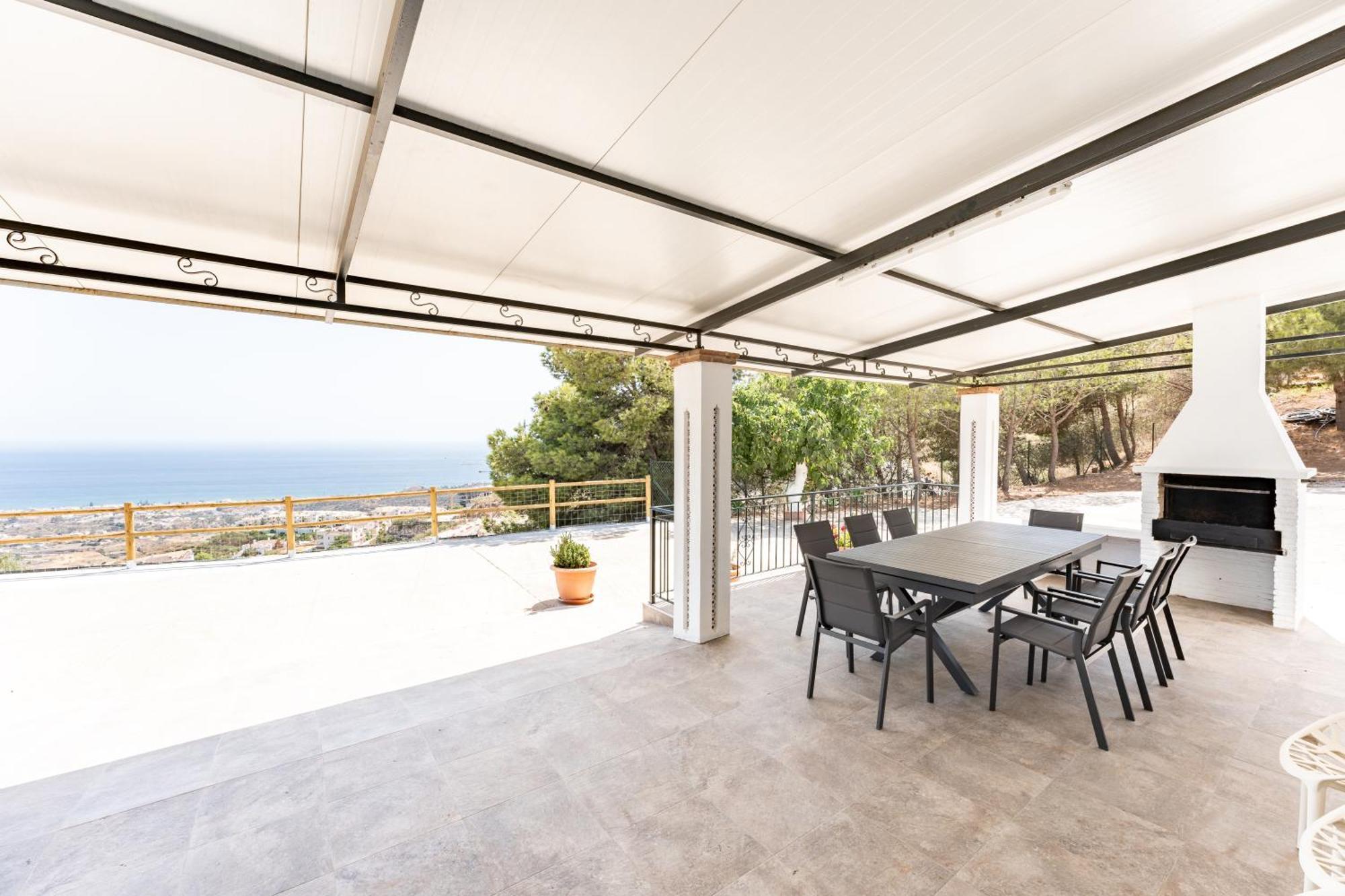 Cortijo Ariza Sea Views Villa Malaga Exterior photo